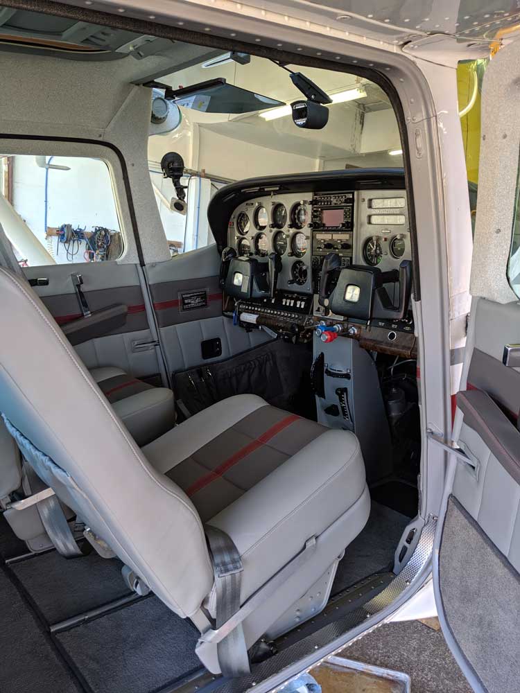 Custom Aircraft Upholstery In Kelso Wa Airplane Interior