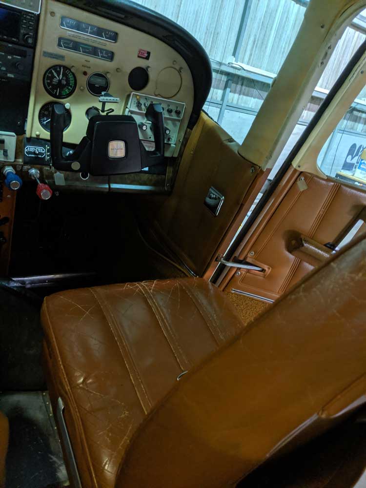 Custom Aircraft Upholstery In Kelso Wa Airplane Interior
